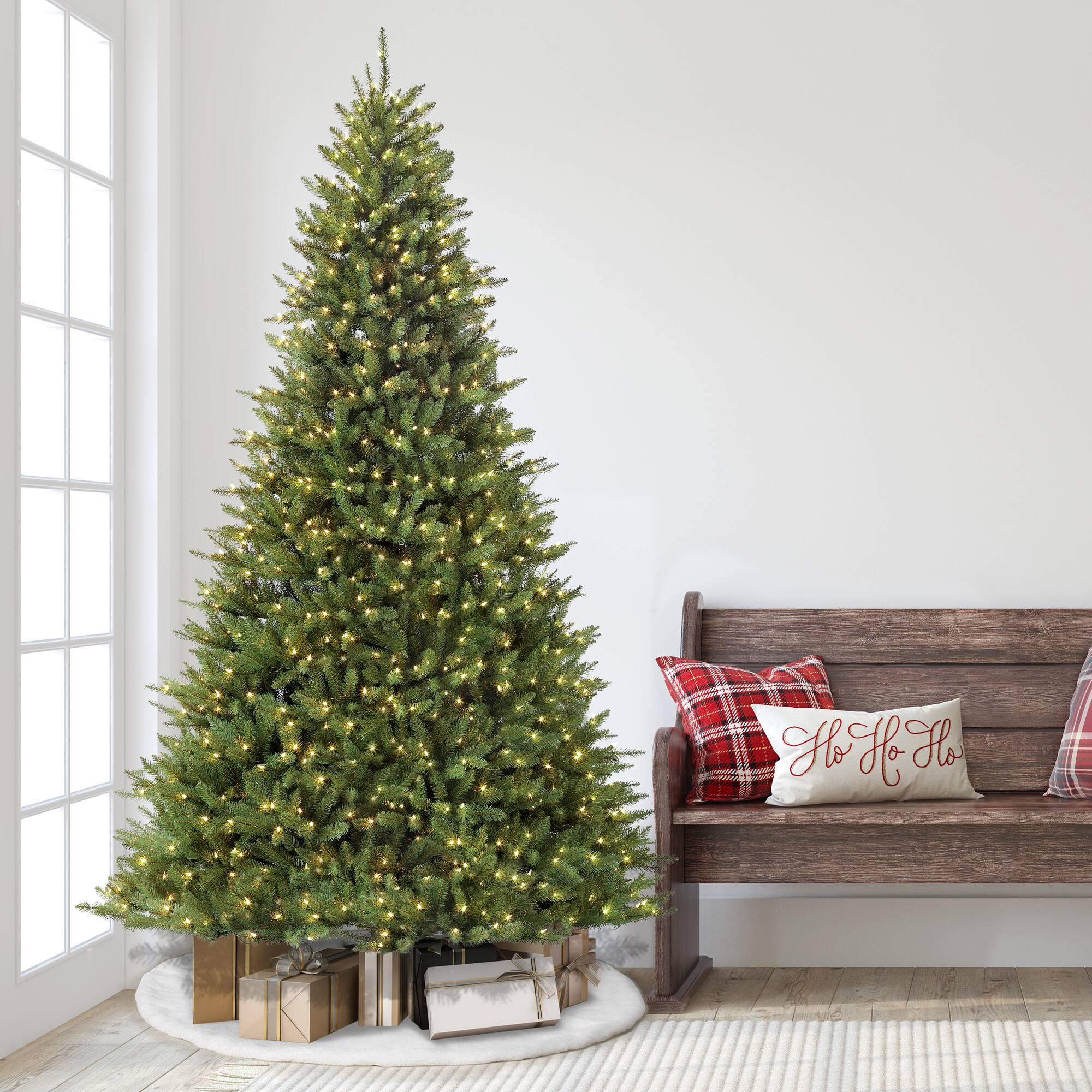 7.5ft. Pre-Lit Fraser Fir Artificial Christmas Tree